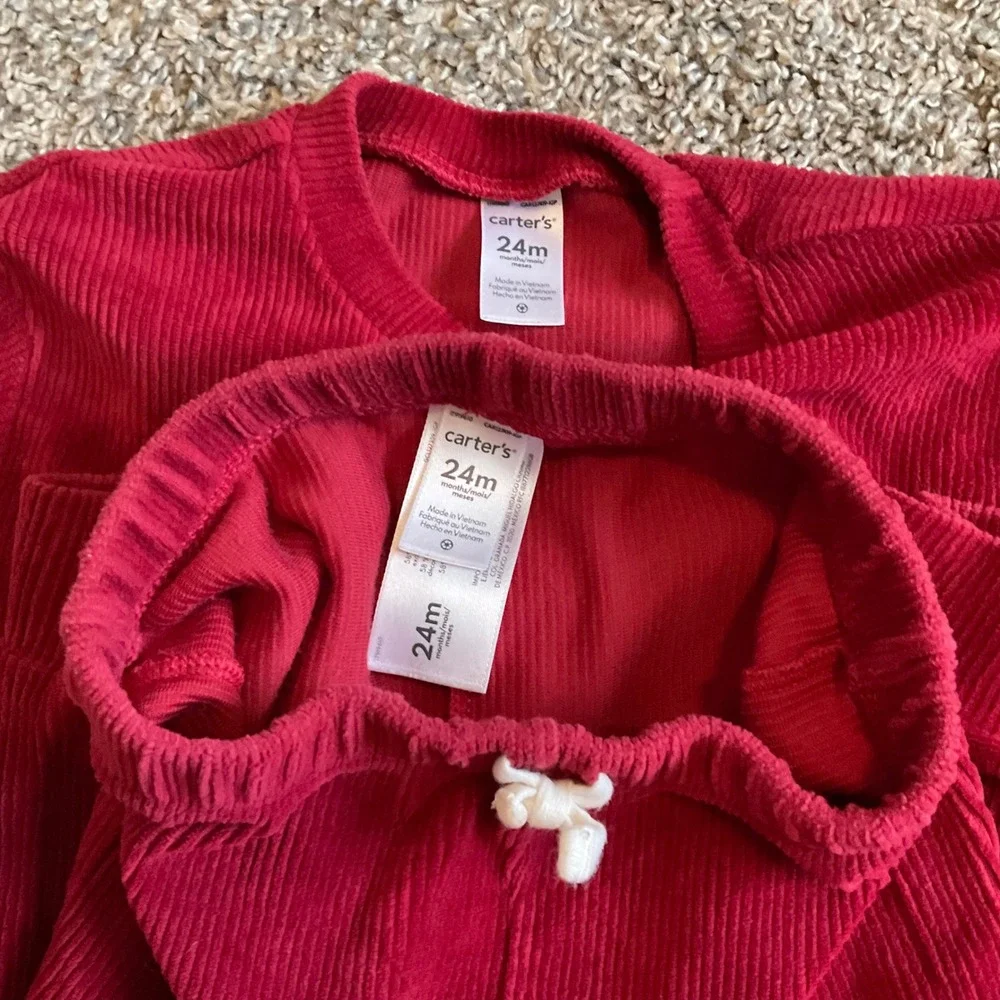 Toddler Holiday Pajamas 24M Lot Carter's Best Gift Ever Footie Sleepers Set of 4